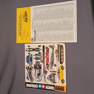 1999 Tamiya Catalogue Showcase Models RC & More